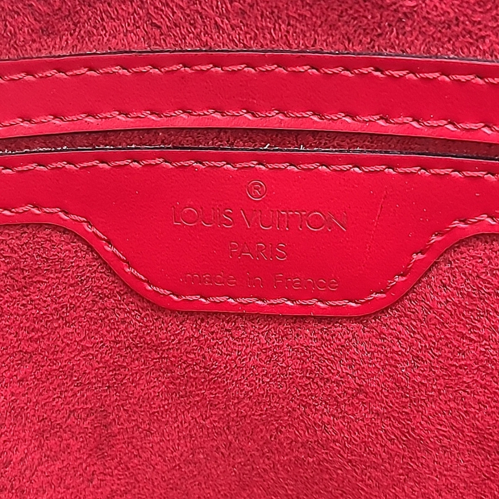 Louis Vuitton Saint Jacques PM Epi Leather Red Tote - Picture 12 of 13